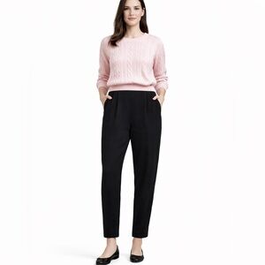 St. John Collection Vintage Santana Knit Pants in Black Size 6